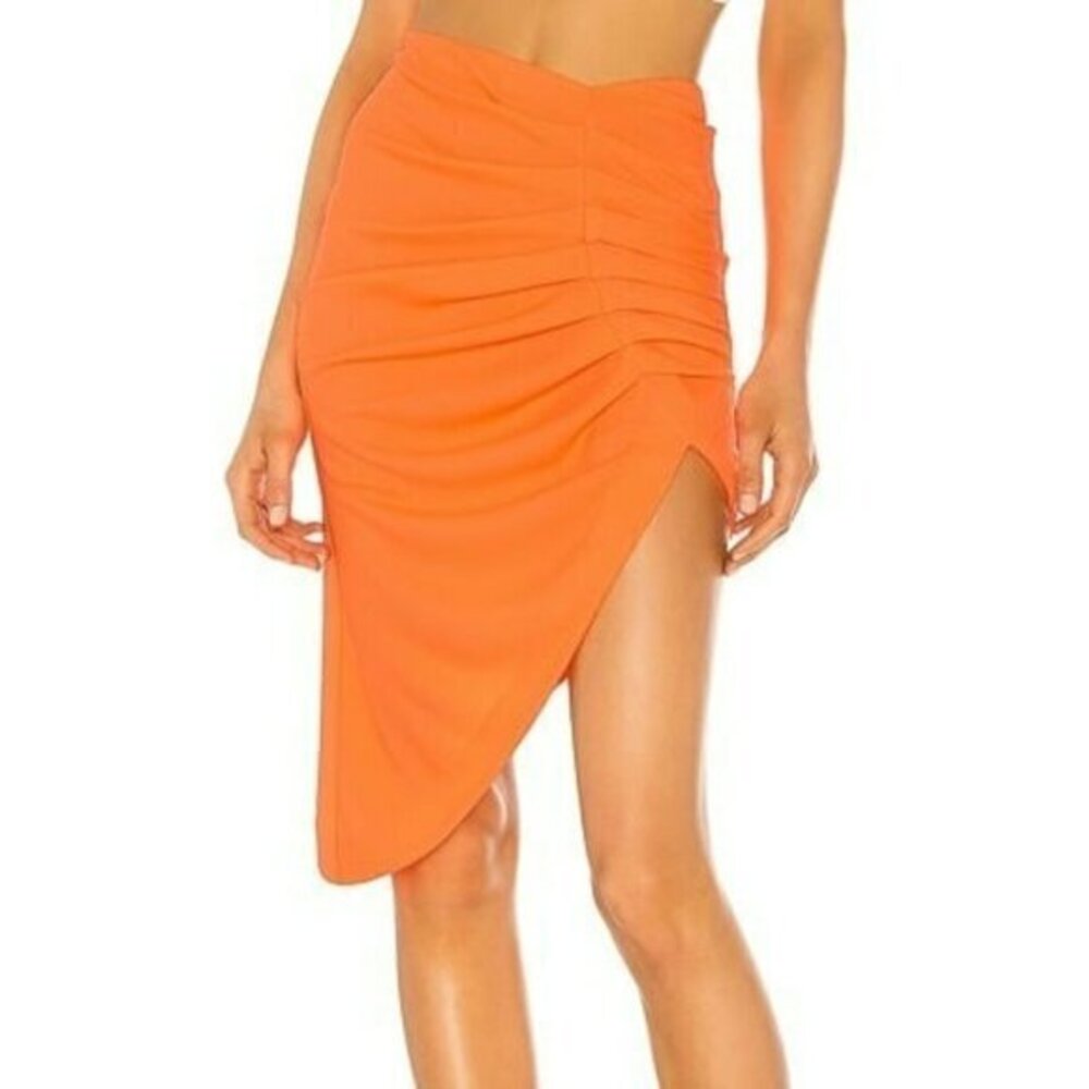H:ours Daya Skirt - Neon Orange